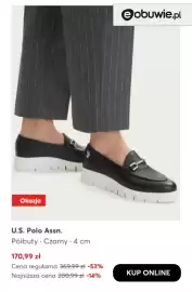 Eobuwie gazetka Strona 7: Półbuty czarne 4 cm U.S. Polo Assn €170,99