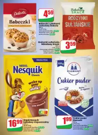 Dino gazetka tydzień 37 Strona 17: Cukier puder Diamant €1,99, Napój Nesquik kakaowy rozpuszczalny €16,99