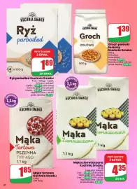 Dino gazetka tydzień 37 Strona 20: Mąka ziemniaczana Kuchnia Smaku €4,35, Mąka tortowa Kuchnia Smaku €1,68