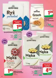 Dino gazetka tydzień 37 Strona 20: Mąka ziemniaczana Kuchnia Smaku €4,35, Mąka tortowa Kuchnia Smaku €1,68