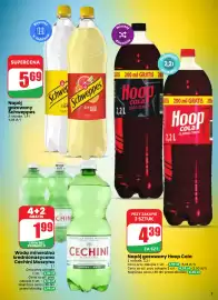 Dino gazetka tydzień 37 Strona 3: Napój gazowany Schweppes €5,69, Woda mineralna średnionasycona Cechini Muszyna €1,99