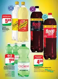 Dino gazetka tydzień 37 Strona 3: Napój gazowany Schweppes €5,69, Woda mineralna średnionasycona Cechini Muszyna €1,99