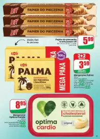 Dino gazetka tydzień 37 Strona 43: Papier do pieczenia Liff €5,99, Margaryna Optima Cardio €8,95