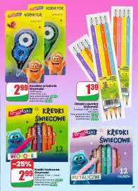 Dino gazetka tydzień 37 Strona 63: Ołówki z gumką Gryzmaki €1,39, Kredki świecowe Gryzmaki €2,99