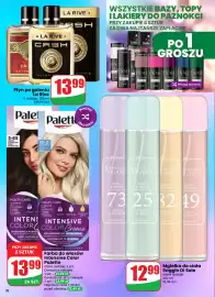 Dino gazetka tydzień 37 Strona 76: Płyn po goleniu La Rive €13,99, Farba do włosów Intensive Color Palette €13,99