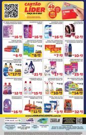 Encarte Lider Atacadista Página 4: Papel toalha mili €3,98, Percarbonato de sódio calisul €25,98