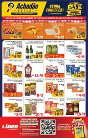 Encarte Lider Atacadista Página 2: Creme de leite tirol €2,29, Amendoim mendorato ou crokissimo santa helena €10,97