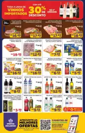 Encarte Lider Atacadista Página 3: Refrig agua da serra 2l €5,59, Bebida lactea santa clara 1l gf €5,49