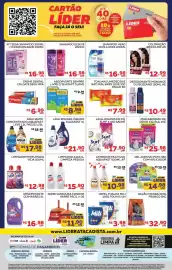 Encarte Lider Atacadista Página 4: Papel toalha mili €3,98, Percarbonato de sódio calisul €25,98