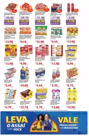 Encarte Assaí Atacadista Página 3: Convenção sabores - iogurte liquido pense zero €13,89, Frutap - iogurte líquido €10,69