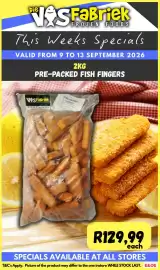 Die Visfabriek catalogue Page 5: VOS Fabriek Fish Fingers €129,99