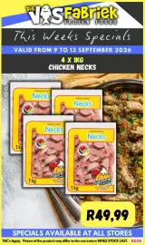 Die Visfabriek catalogue Page 6: Frozen Chicken Necks Supreme Chicken €49,99