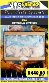Die Visfabriek catalogue Page 9: Globa Assorted Chicken Wings €440,00