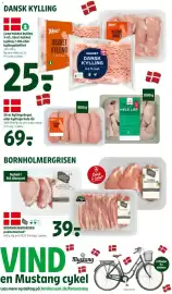 Coop 365 tilbudsavis uge 37 Side 11: Bornholmergrisen koteletter €39,00, Xtra! kyllingebryst eller kyllinge hele lår €69,00