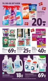 Coop 365 tilbudsavis uge 37 Side 26: Ajax rengøringsmiddel eller wipes €20,00, Fairy opvasketabs €69,00