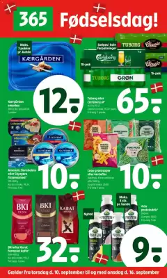 Coop 365 tilbudsavis (gælder indtil 16-09)