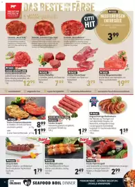 Citti tilbudsavis uge 37 Side 4: SB Frisches Cevapcici €1,29, Wolf Original Thüringer Rostbratwurst €1,59