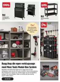 Jula reklamblad Sida 23: Hard Head Verktygsvagn €1.999,00, Hard Head avlastningsvagn €699,00