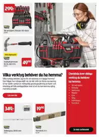 Jula reklamblad Sida 25: Meec tools vattenpass 2000 mm €349,00, MeeC Tools skruvmejsel-/bitssats €299,00