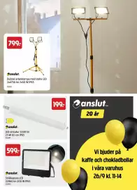 Jula reklamblad Sida 49: Anslut LED-armatur €199,00, Anslut Dubbel arbetslampa med stativ led €799,00