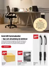 Jula reklamblad Sida 54: Notisblock €29,90, Menuett linjerade kollegieblock €39,90
