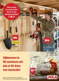 Jula reklamblad Sida 58: Menuett glasburk med snäpplock €19,90, Kayoba vindtät flanellskjorta €399,00