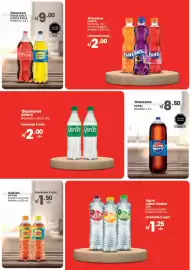 Catálogo Vega Página 3: Coca Cola o Inca Kola €9,00, Fanta naranja uva o kola inglesa €2,00