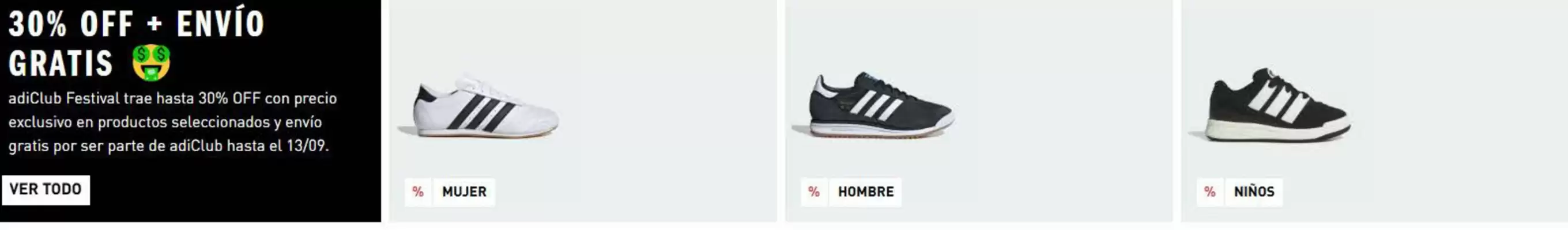 ADIDAS (válido hasta 2-10)