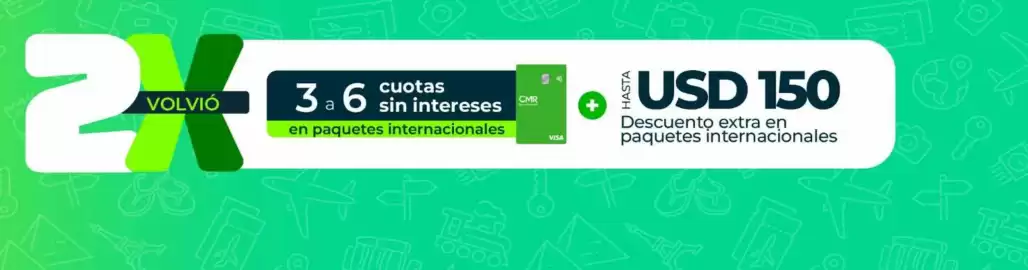 Catálogo Viajes Falabella Página 1