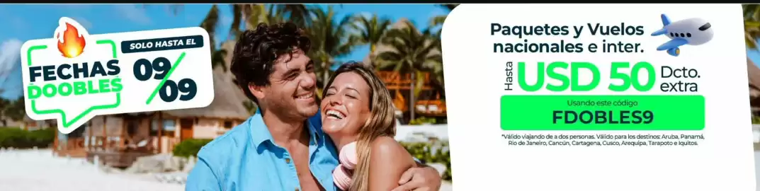 Catálogo Viajes Falabella Página 2