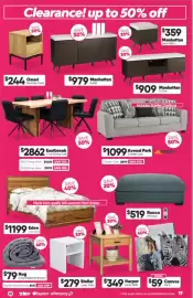 ComfortStyle Furniture & Bedding catalogue Page 17: Manhattan Buffet €979,00, Avenal Park 3 Seater Sofa €1.099,00