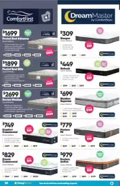 ComfortStyle Furniture & Bedding catalogue Page 30: Comfort Commercial Queen Mattress €749,00