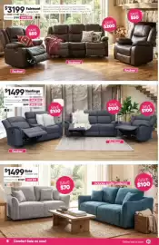 ComfortStyle Furniture & Bedding catalogue Page 8: Hastings 3 Seater Lounge €1.499,00, Evie 3 Seater Sofa €1.499,00