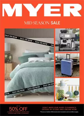Myer catalogue (valid until 28-09)
