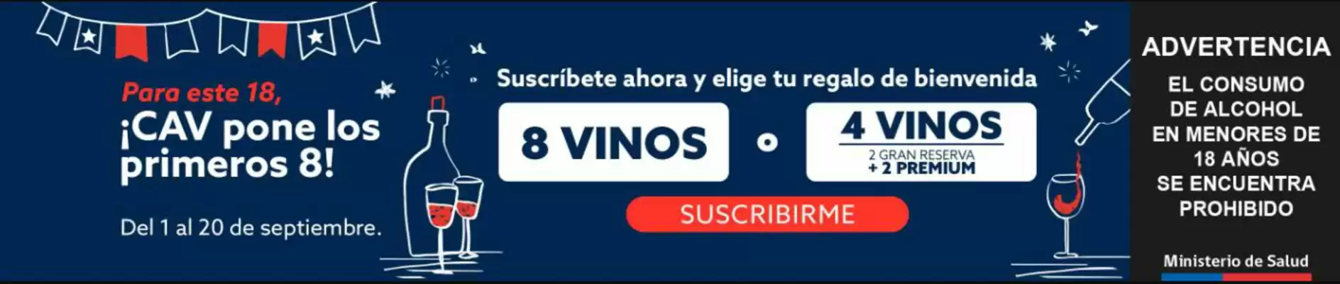 Club de Amantes del Vino (válido hasta 22-09)