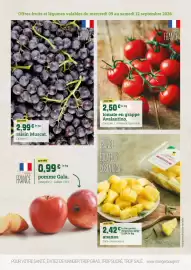 Catalogue Fresh semaine 37 page 5: Avalantino tomate en grappe €2,50, Raisin Muscat. €2,99