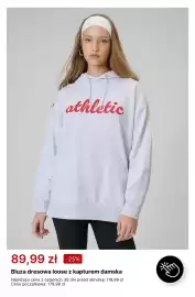 4F gazetka tydzień 37 Strona 3: Bluza dresowa loose z kapturem damska 4F €89,99