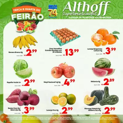 Encarte Althoff Supermercados (válido até 9-09)