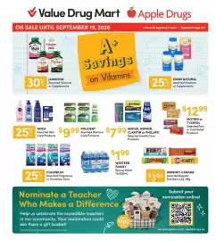 Value Drug Mart flyer Page 1