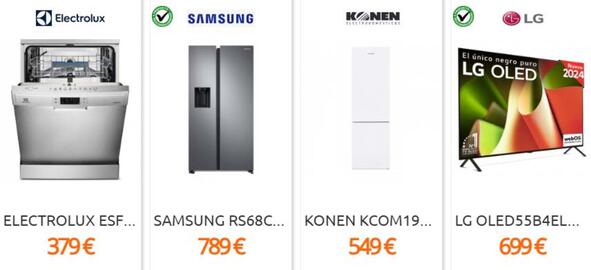 Folleto Eureka Electrodomésticos semana 37 Página 2: Samsung - rs68c €789,00, Electrolux €379,00