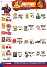 Catálogo Bahamas Supermercados Página 8: Pão chips bauducco €6,99, Carne moída bovina congelada tudbom plena €13,49