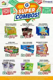 Folleto Guajardo Página 3: Dulc. Ricolino Bubulubo €15,00, Rikomate caldo pollo €10,00