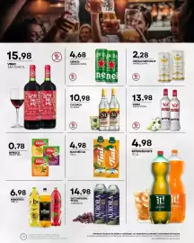 Folheto Mercadão Atacadista semana 37 Página 10: Vodka askov €13,98, Cachaça 51 €10,98