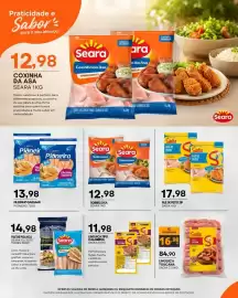 Folheto Mercadão Atacadista semana 37 Página 2: Sobrecoxa seara €12,98, Filezinho sassami €13,98
