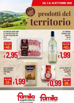 Volantino Famila (valido fino al 16-09)