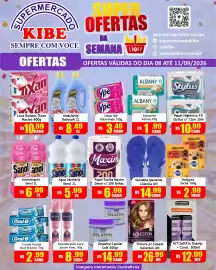 Folheto Supermercado Kibe Página 4: Papel toalha maxim decor €6,99, Água Sanitária Sanol €5,99