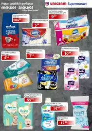 Catalog Unicarm Pagină 8: Pampers premium care €55,05, Bella perfecta duo €10,99