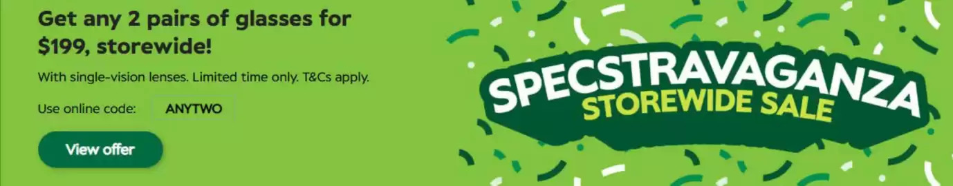 Specsavers catalogue Page 1