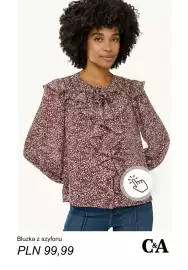 C&A gazetka tydzień 37 Strona 7: Bluzka z szyfonu C & A €99,99
