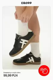 Cropp gazetka tydzień 37 Strona 2: Sneakersy w stylu retro Cropp €99,99